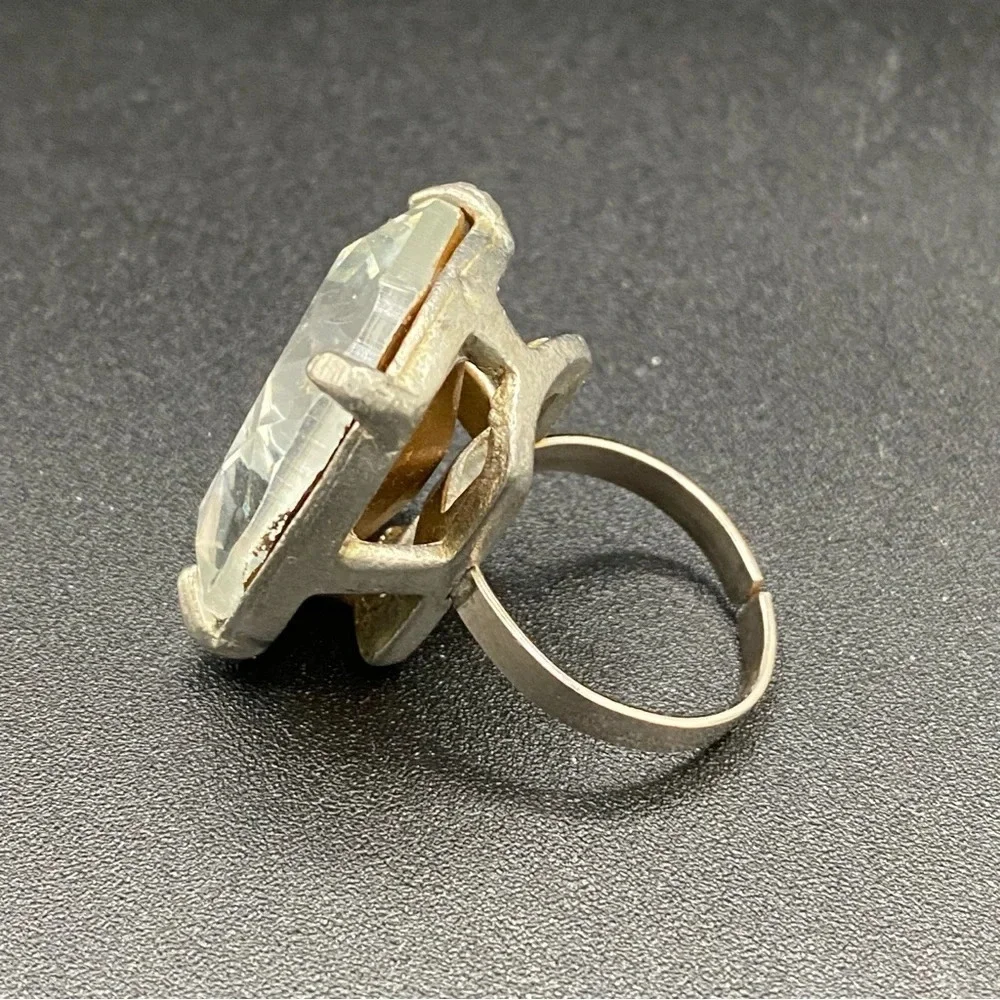 Rare! Art Deco Cocktail Ring